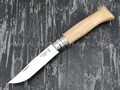 Нож Opinel №8 Inox 002021 сталь Sandvik 12C27, рукоять дуб