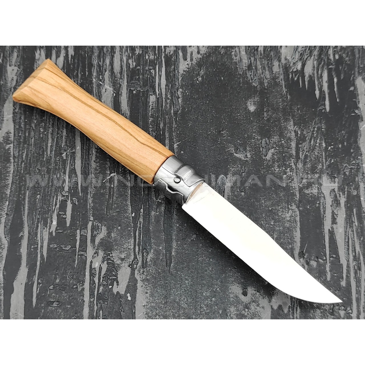 Нож Opinel №6 Inox 002023 сталь Sandvik 12C27, рукоять олива
