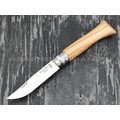 Нож Opinel №6 Inox 002023 сталь Sandvik 12C27, рукоять олива Нож Opinel №6 Inox 002023 сталь Sandvik 12C27, рукоять олива