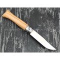 Нож Opinel №6 Inox 002023 сталь Sandvik 12C27, рукоять олива Нож Opinel №6 Inox 002023 сталь Sandvik 12C27, рукоять олива