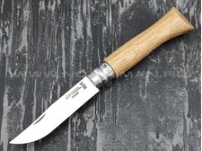Нож Opinel №6 Inox 002024 сталь Sandvik 12C27, рукоять дуб