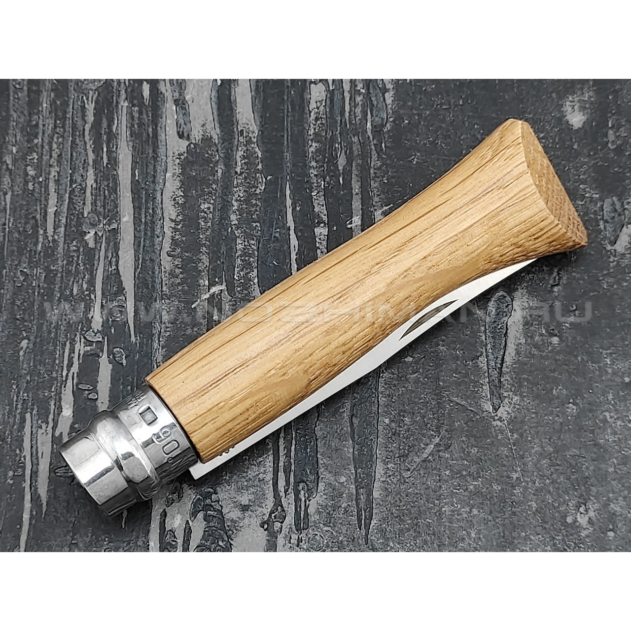 Нож Opinel №6 Inox 002024 сталь Sandvik 12C27, рукоять дуб