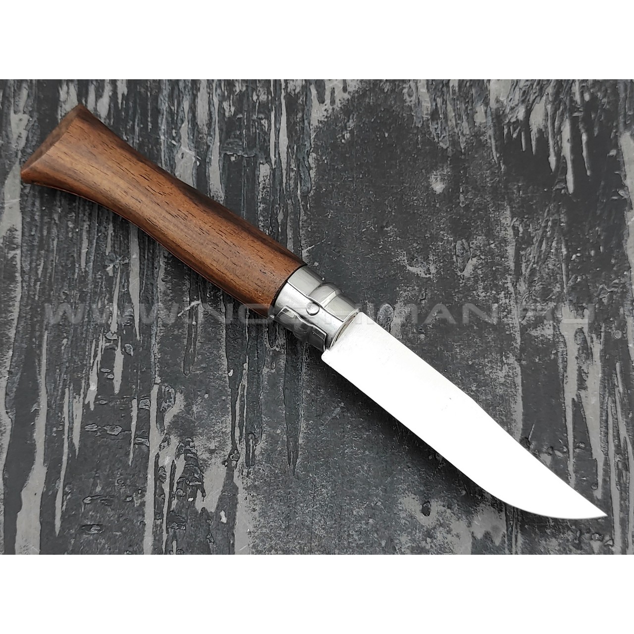 Нож Opinel №6 Inox 002025 сталь Sandvik 12C27, рукоять орех
