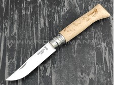 Нож Opinel Engraved №8 002186 Hiking сталь Sandvik 12C27, рукоять бук
