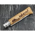 Нож Opinel Engraved №8 002331 Animalia Wild Boar 2019 сталь Sandvik 12C27, рукоять дуб