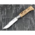 Нож Opinel Engraved №8 002334 Animalia Fish 2019 сталь Sandvik 12C27, рукоять дуб