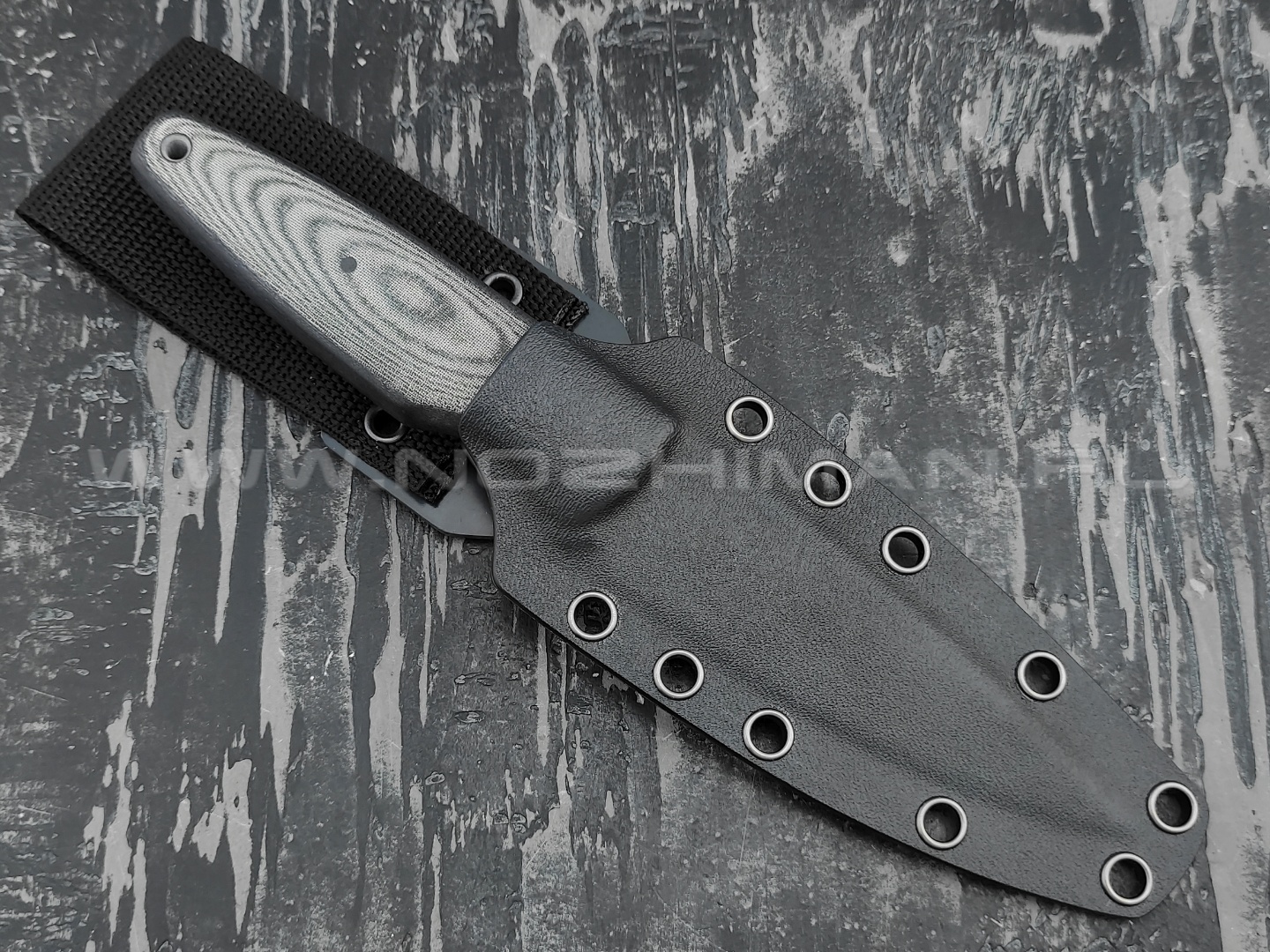 Apus Knives Скин-Ду сталь K110, рукоять G10 и микарта