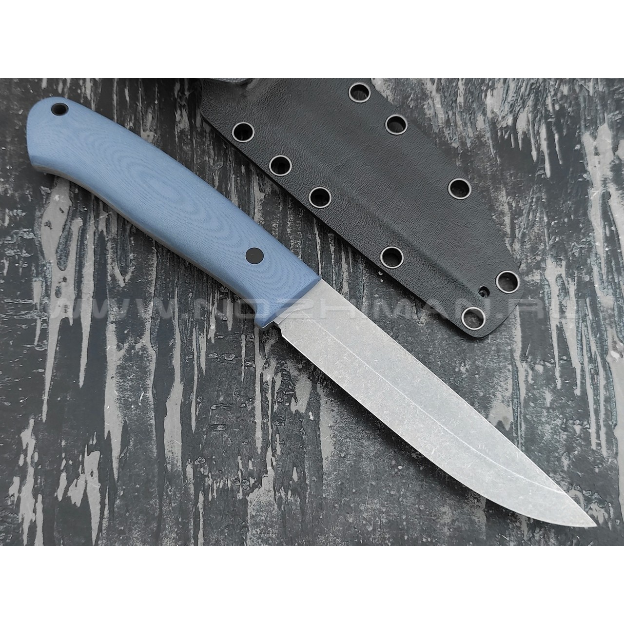 Апус нож Maverick сталь N690, рукоять G10 grey
