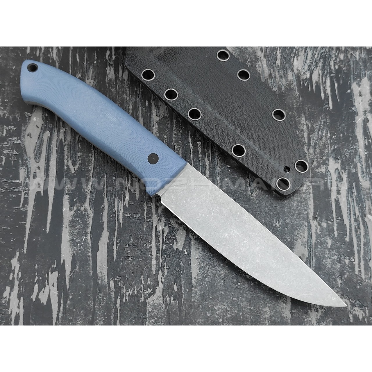 Апус нож Guard Dog сталь N690, рукоять G10 grey