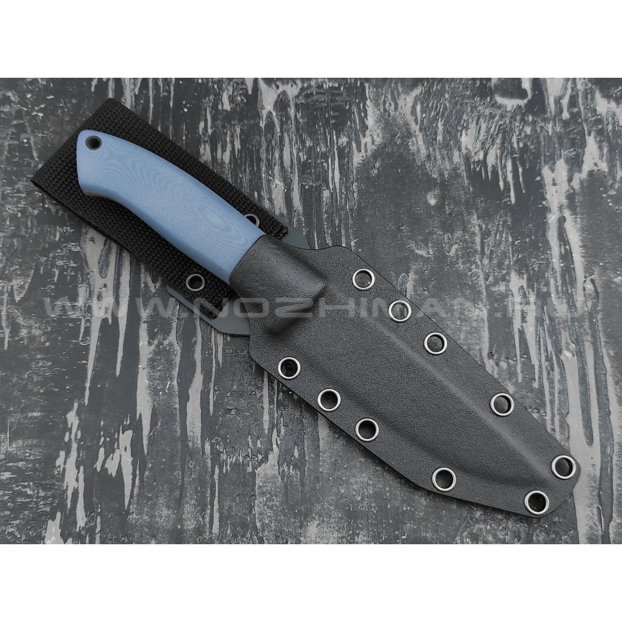 Апус нож Guard Dog сталь N690, рукоять G10 grey