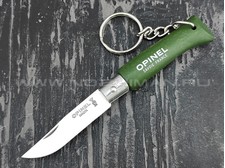 Нож-брелок Opinel Keychain №4 002054 Khaki сталь Sandvik 12C27, рукоять бук
