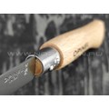 Нож Opinel №4 Inox 121040 сталь Sandvik 12C27, рукоять бук