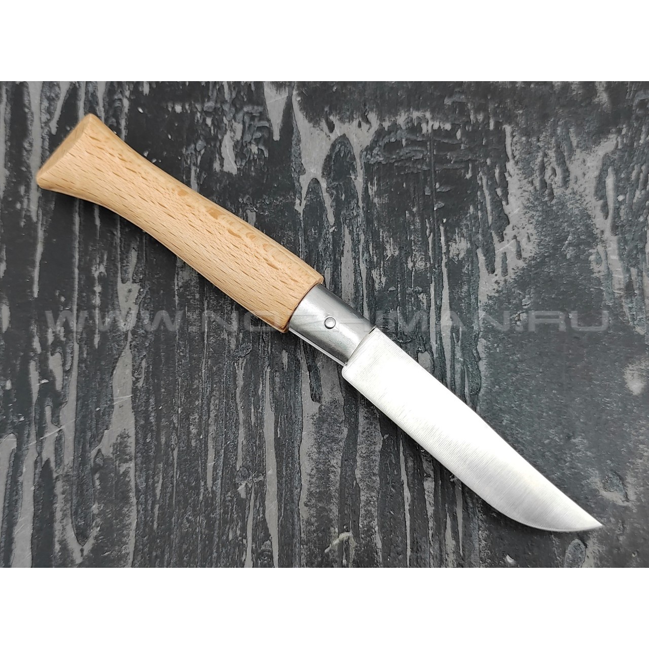Нож Opinel №5 Inox 001072 сталь Sandvik 12C27, рукоять бук