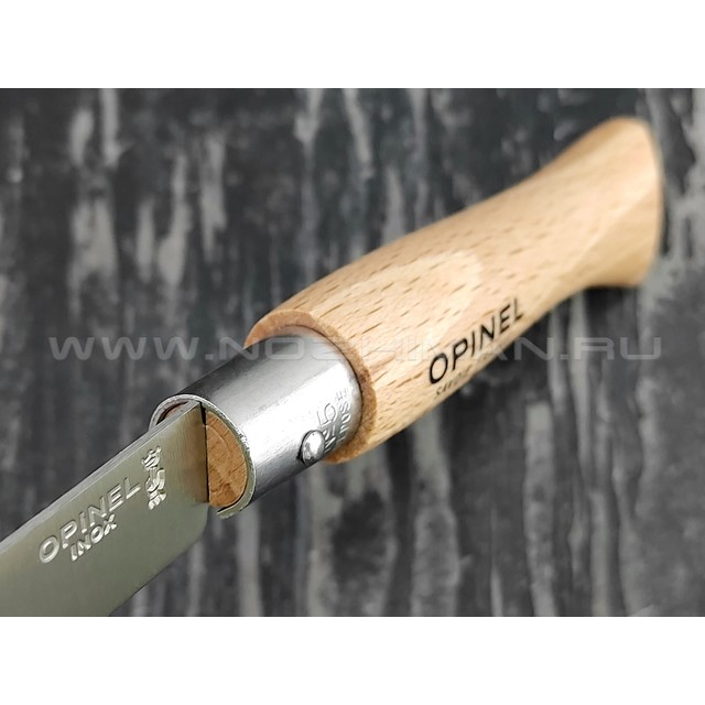 Нож Opinel №5 Inox 001072 сталь Sandvik 12C27, рукоять бук