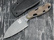 1-й Цех нож "Резань" сталь 440С, рукоять сталь и текстолит