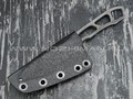 1-й Цех нож "Мангалоид" сталь K110, рукоять сталь