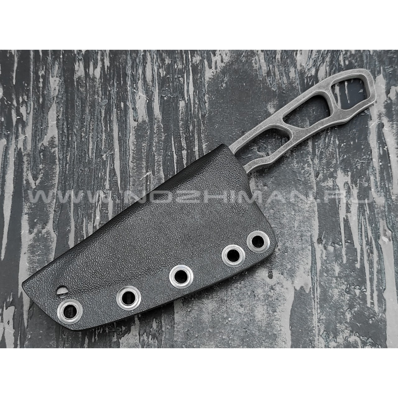 1-й Цех нож "Мангалоид" сталь K110, рукоять сталь