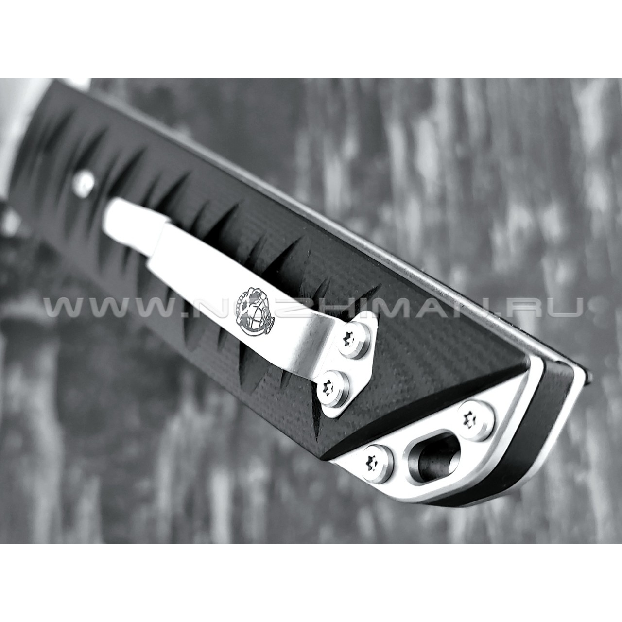 Нож Brutalica Badyuk Tanto, сталь D2 стоунвош, рукоять G10 black
