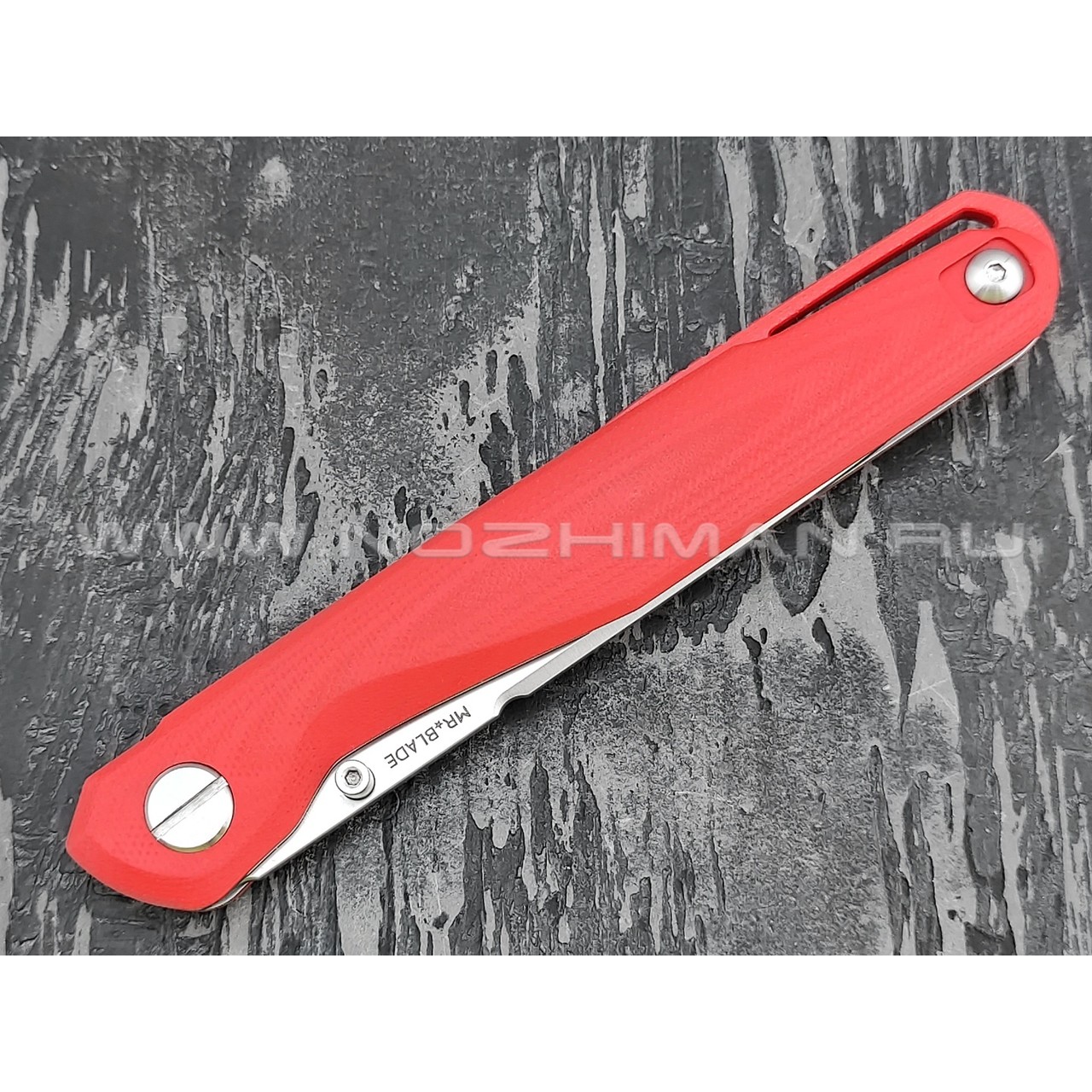 Mr.Blade нож Astris сталь D2 satin, рукоять G10 red