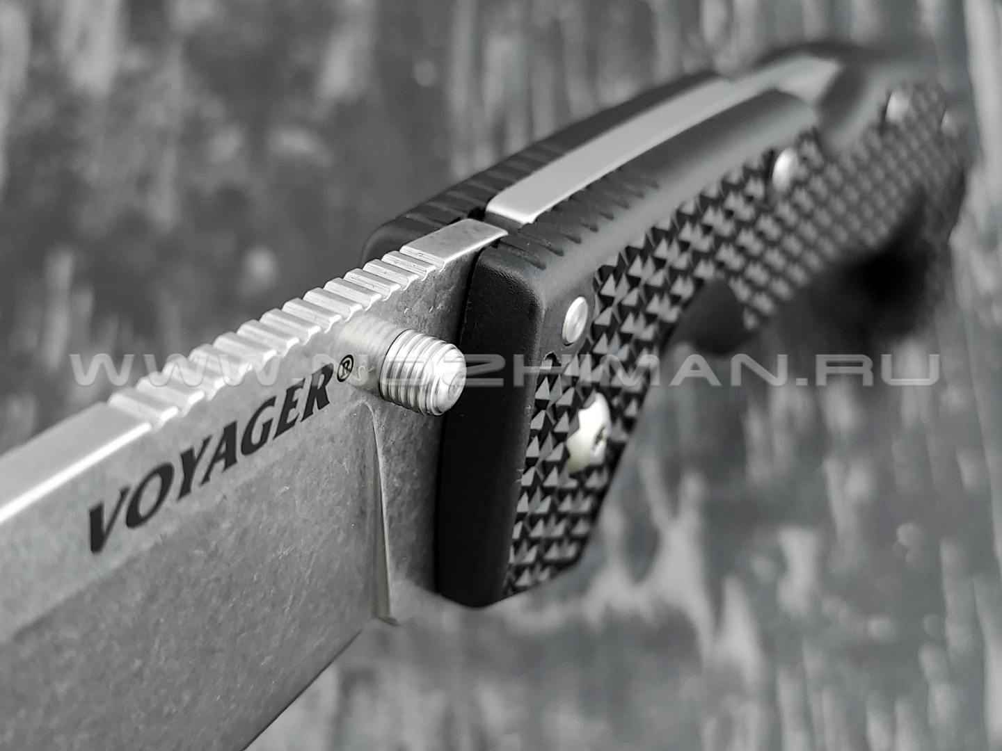 Cold Steel нож Voyager Extra Large Drop Plain Edge 29AXB сталь Aus-10A, рукоять Griv-Ex
