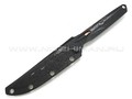 N.C.Custom нож Пуля-Дура (Pulya-dura) сталь Aus-8 blackwash, рукоять сталь