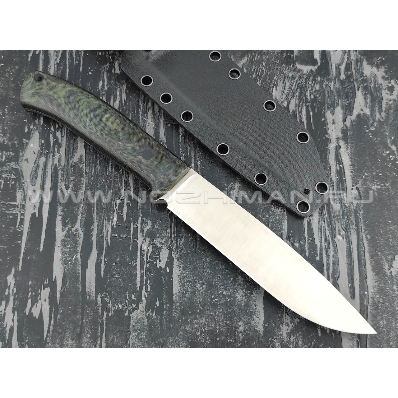 Апус нож Destruktor Large сталь M390, рукоять микарта