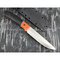 Апус нож Maverick сталь K110, рукоять G10 black/orange