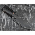 Апус нож Maverick сталь K110, рукоять G10 black/orange