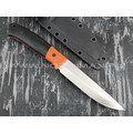 Апус нож Maverick сталь K110, рукоять G10 black/orange