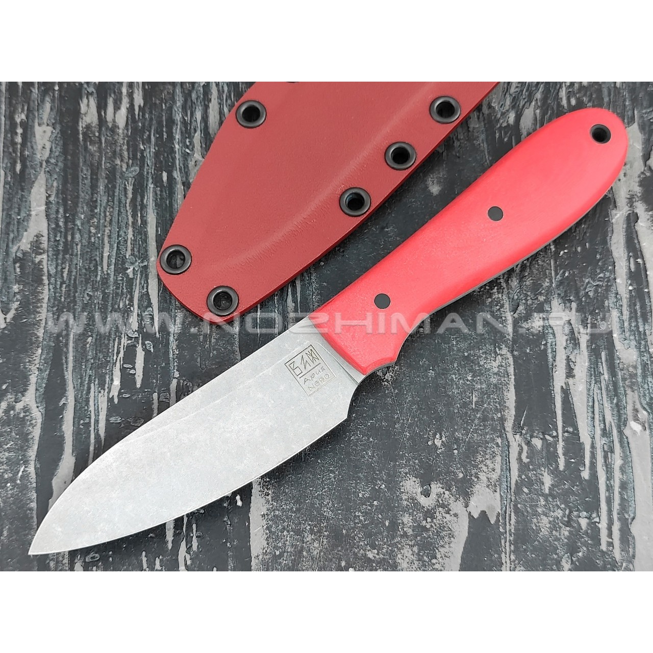 Zh Knives нож True сталь N690, рукоять G10 red