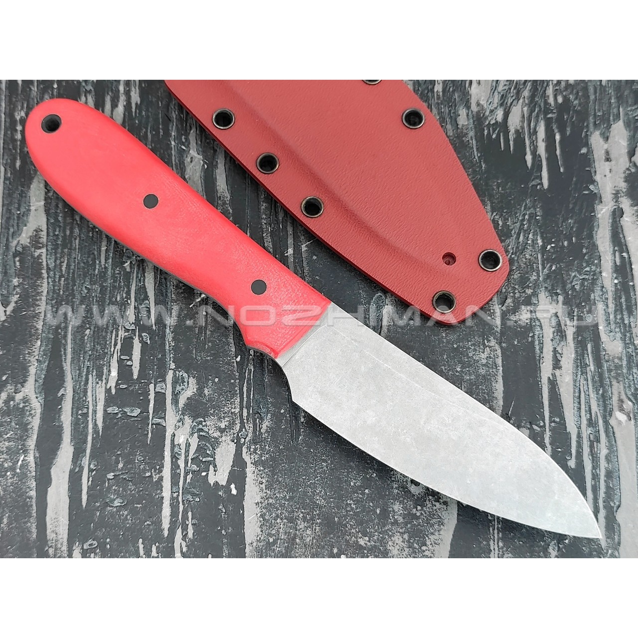Zh Knives нож True сталь N690, рукоять G10 red