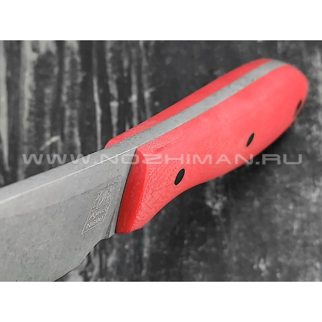 Zh Knives нож True сталь N690, рукоять G10 red