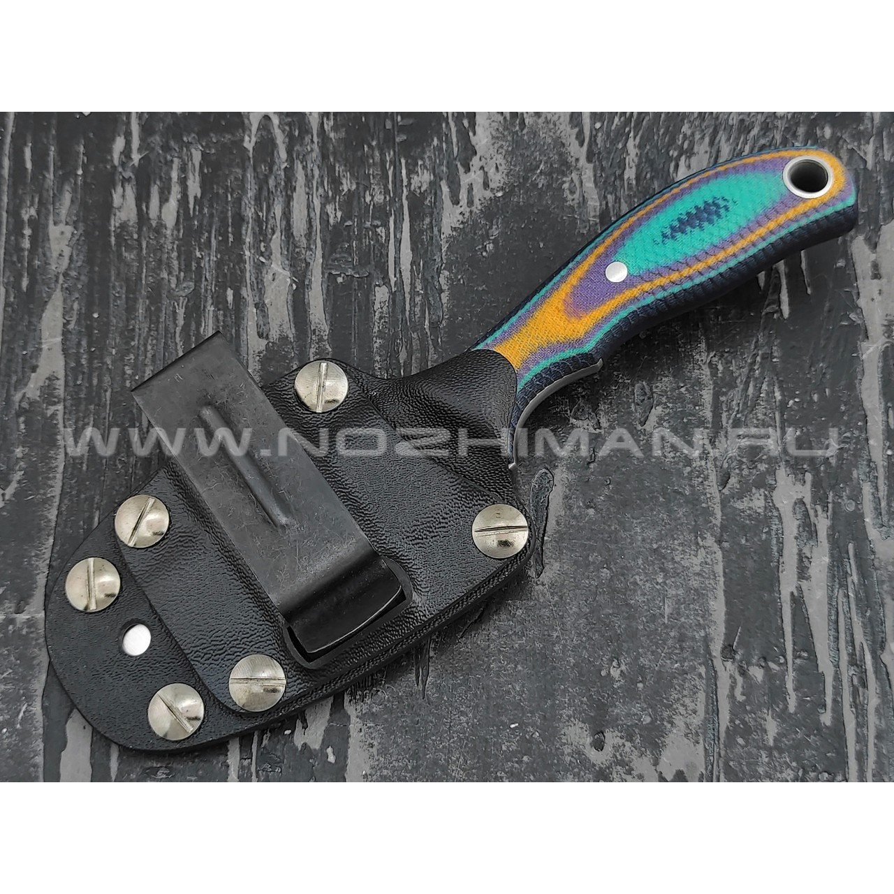 РВС нож "Младший Четвертак" сталь N690, рукоять микарта