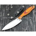 РВС нож "Кастор 3.0" сталь N690, рукоять микарта red & orange РВС нож "Кастор 3.0" сталь N690, рукоять микарта red & orange