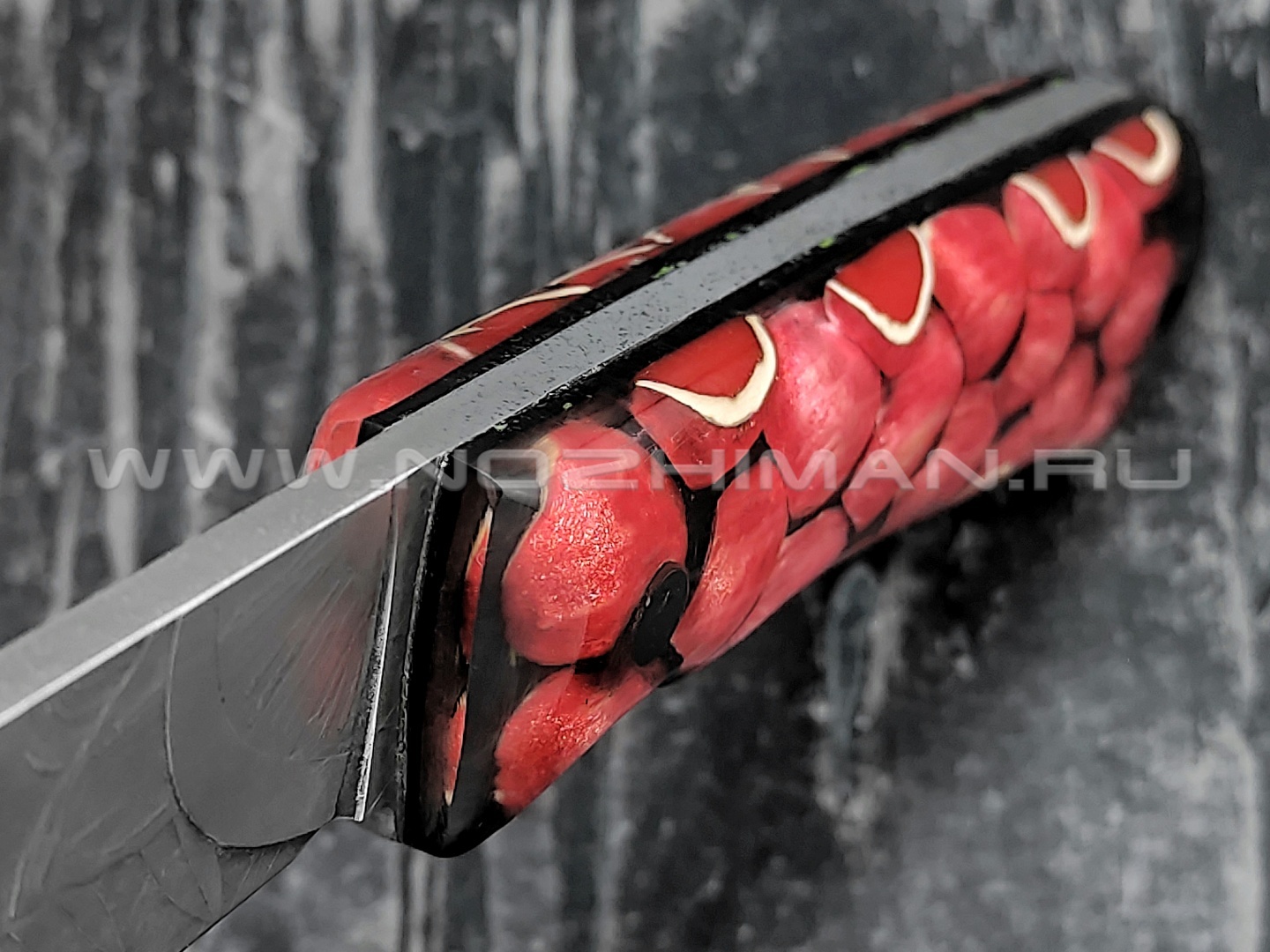 Волчий Век нож "Вожак" сталь Niolox WA, рукоять трехмерный композит