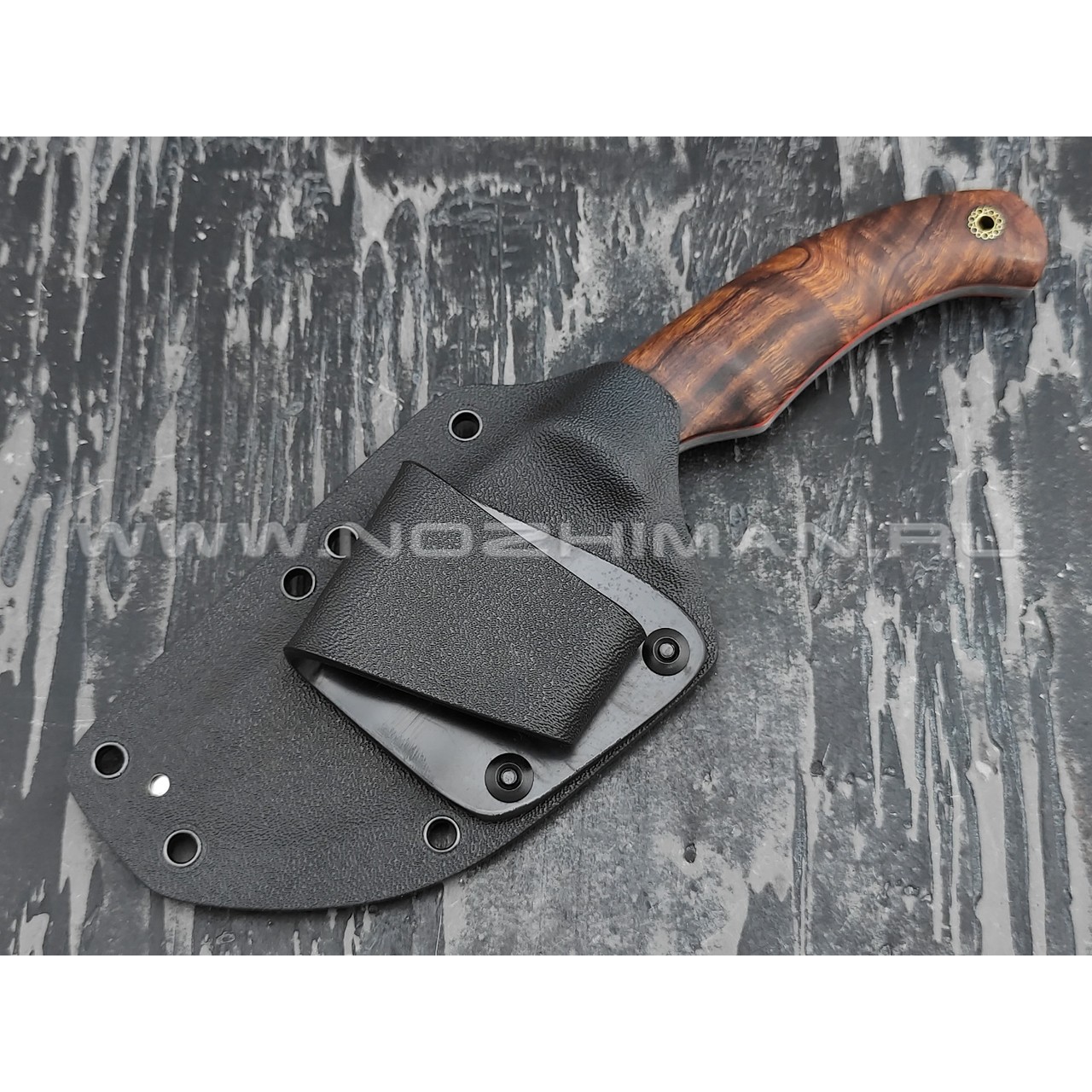 Волчий Век нож "Шихан" сталь CPM S125V WA, рукоять Ironwood, мозаичные пины