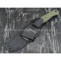 Волчий Век нож "Ямской" сталь PGK WA, рукоять G10 olive