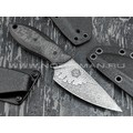 Волчий Век нож "Масичька" сталь CPM S125V WA, рукоять Carbon fiber