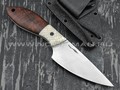Волчий Век нож "Масичька" сталь M398 WA, рукоять Ironwood, композит