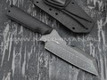 Волчий Век нож "Карачун" сталь PGK WA, рукоять G10, карбоновые пины