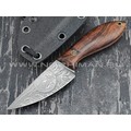Волчий Век нож "Масичька" сталь M398 WA худ. травление, рукоять Ironwood