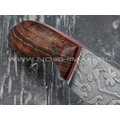 Волчий Век нож "Масичька" сталь M398 WA худ. травление, рукоять Ironwood