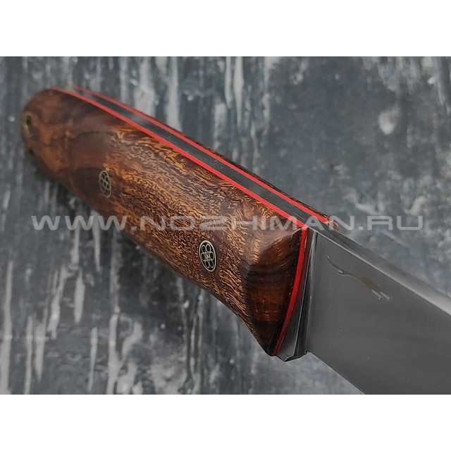 Волчий Век нож "Слон" сталь CPM S125V WA, рукоять Ironwood, мозаичные пины