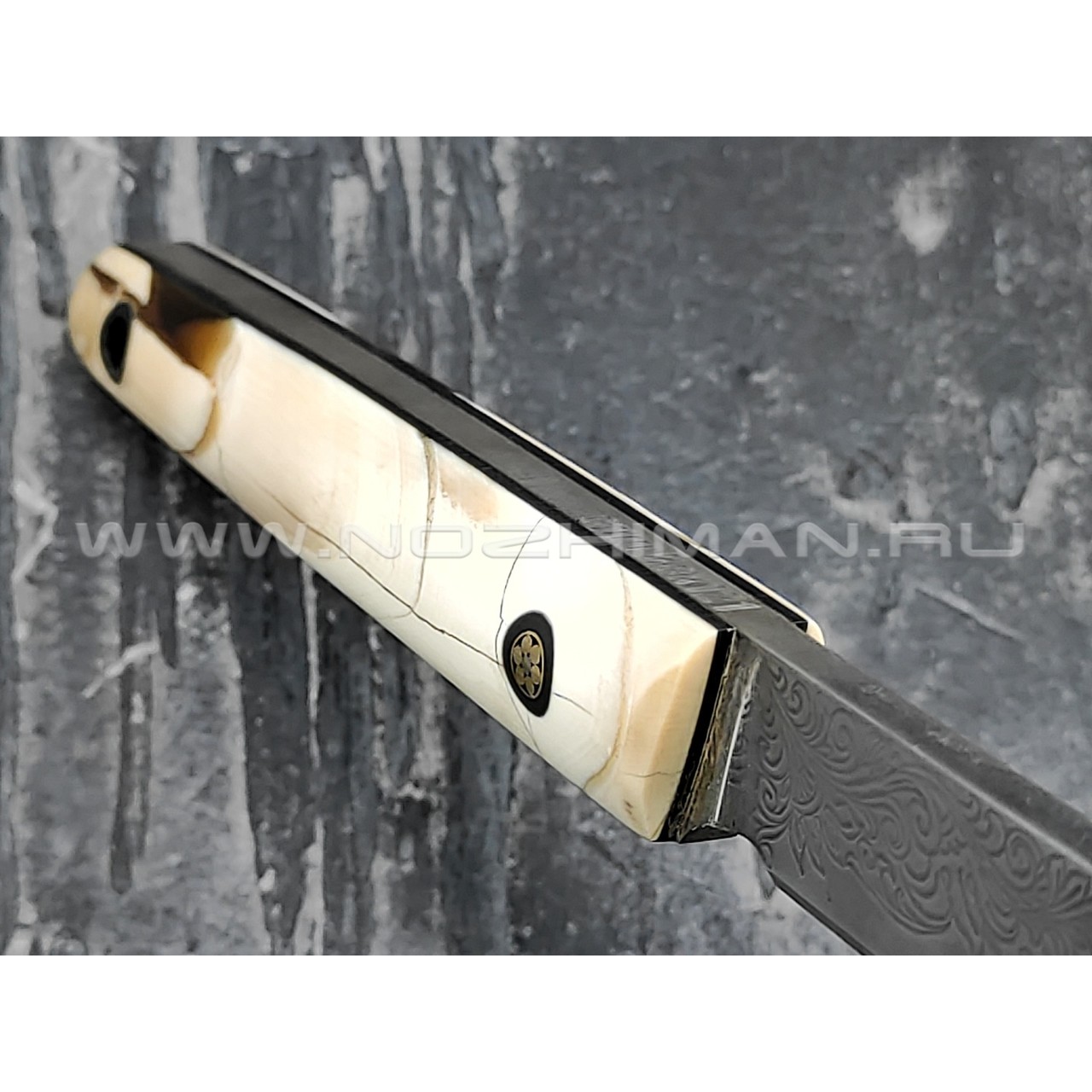 Neyris Knives нож Saba сталь CPM Rex 121, рукоять стаб. бивень мамонта