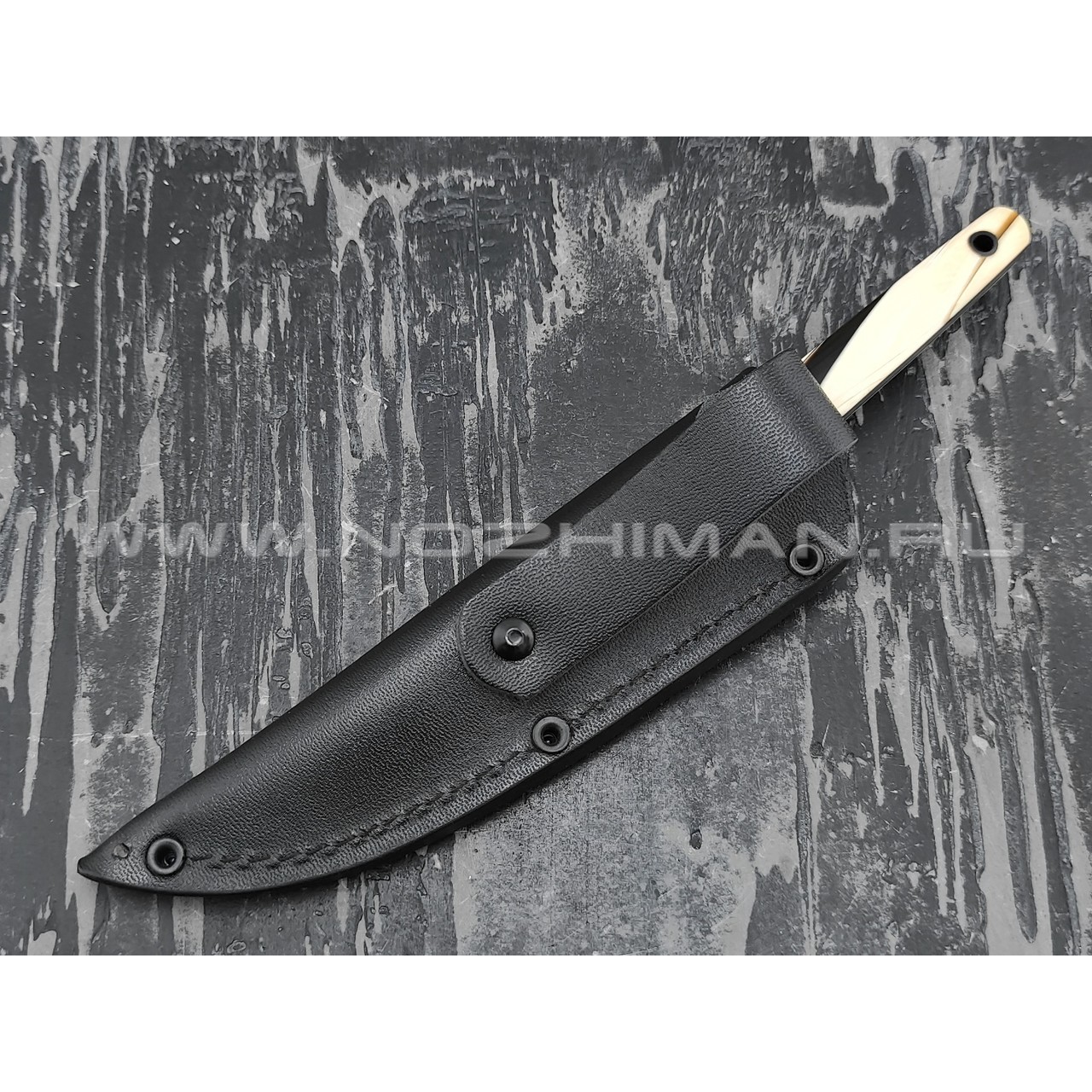 Neyris Knives нож Saba сталь CPM Rex 121, рукоять стаб. бивень мамонта