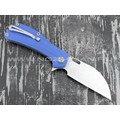 Saro нож Скорпион EVO Wharncliffe сталь K110, рукоять G10 blue