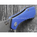 Saro нож Скорпион EVO Wharncliffe сталь K110, рукоять G10 blue