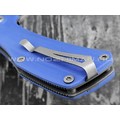 Saro нож Скорпион EVO Wharncliffe сталь K110, рукоять G10 blue