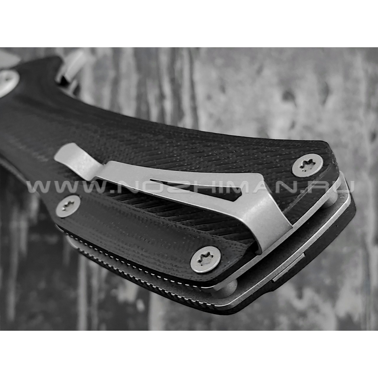 Saro нож Скорпион EVO Wharncliffe сталь K110, рукоять G10 black
