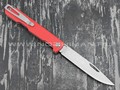 Saro нож Авиационный Single сталь K110, рукоять G10 red